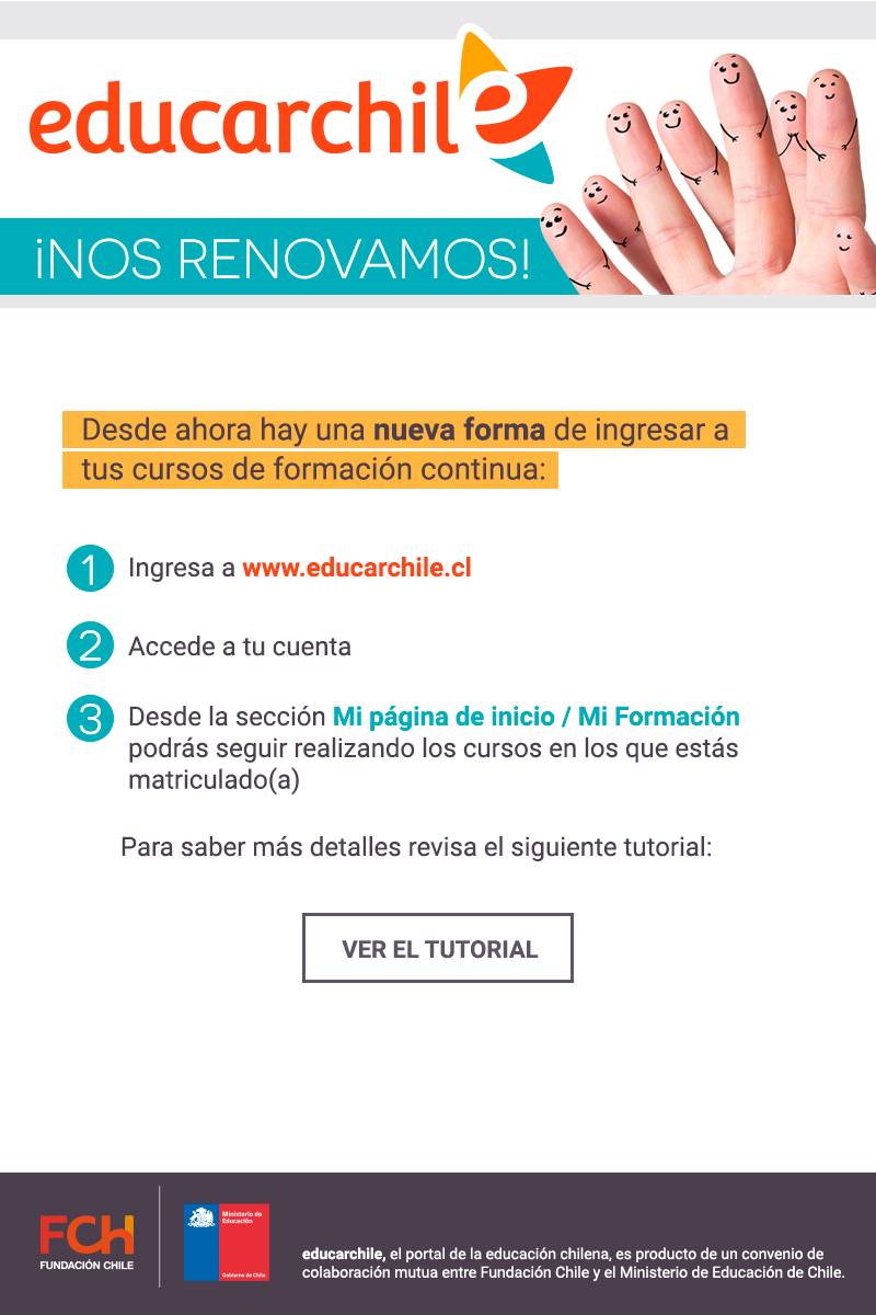 educarchile ¡Nos renovamos!